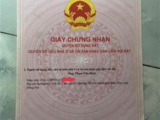 đất chính chủ cần tiền bán gấp