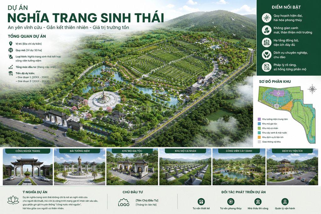 Góp vốn Đầu tư, Hợp tác, nhượng quyền mua bán sĩ Đất nền Nghĩa trang
