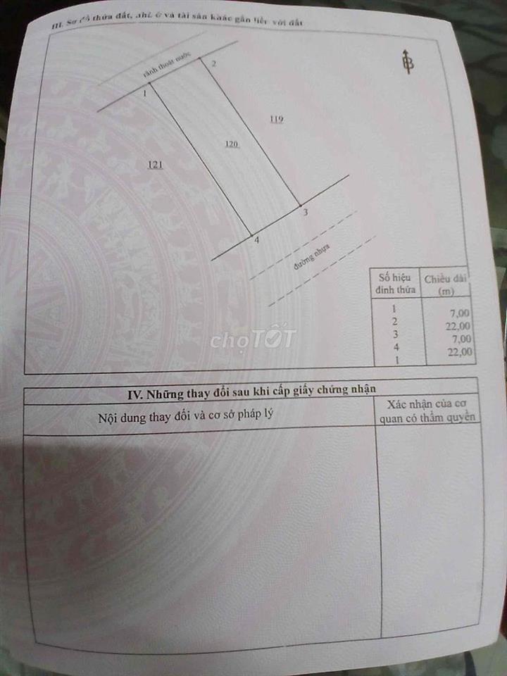 bán đất thổ cư chính chủ