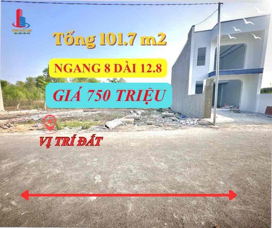750M đất nền sổ sẵn, thổ cư 100%, ngân hàng hỗ trợ 80%