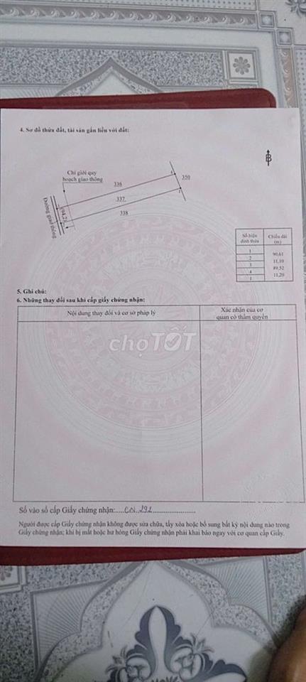 Bán đất Phú Ngọc gần KDL đá ba chồng