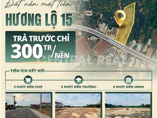 📢 Đất Mặt Tiền  đường Hương Lộ 15 siêu HOT tại Phường Tân Triều