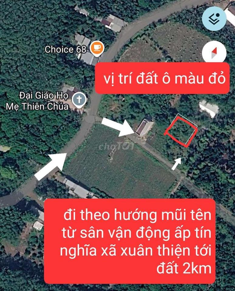 Đất thổ cư 100% Xuân Thiện, Thống Nhất, Đồng Nai. SHR