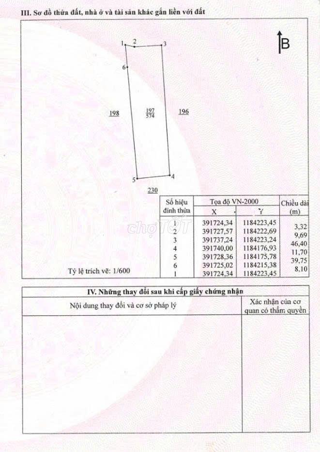 Bán đất 574m² mặt tiền đường Phan Văn Đáng, Phú Hữu, Nhơn Trạch