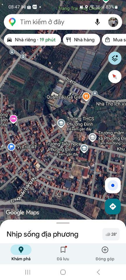 Bán đất La Thạch, Phương Đình, Đan Phượngđẹp chính chủ, đường ô tô trước mặt