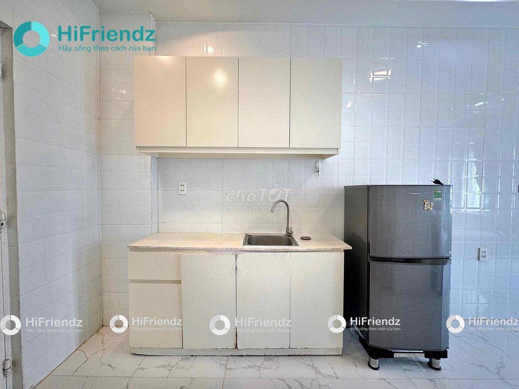 studio ban công full nội thất máy giặt riêng