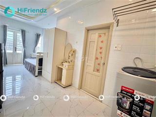 studio ban công full nội thất máy giặt riêng