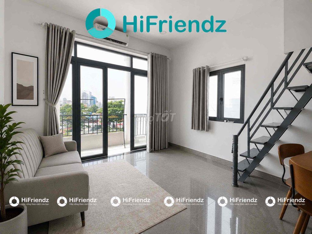 duplex ban công full nội thất máy giặt riêng siêu đẹp