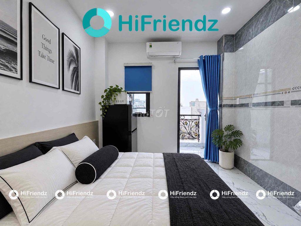 Studio ban công full nội thất mới 100%