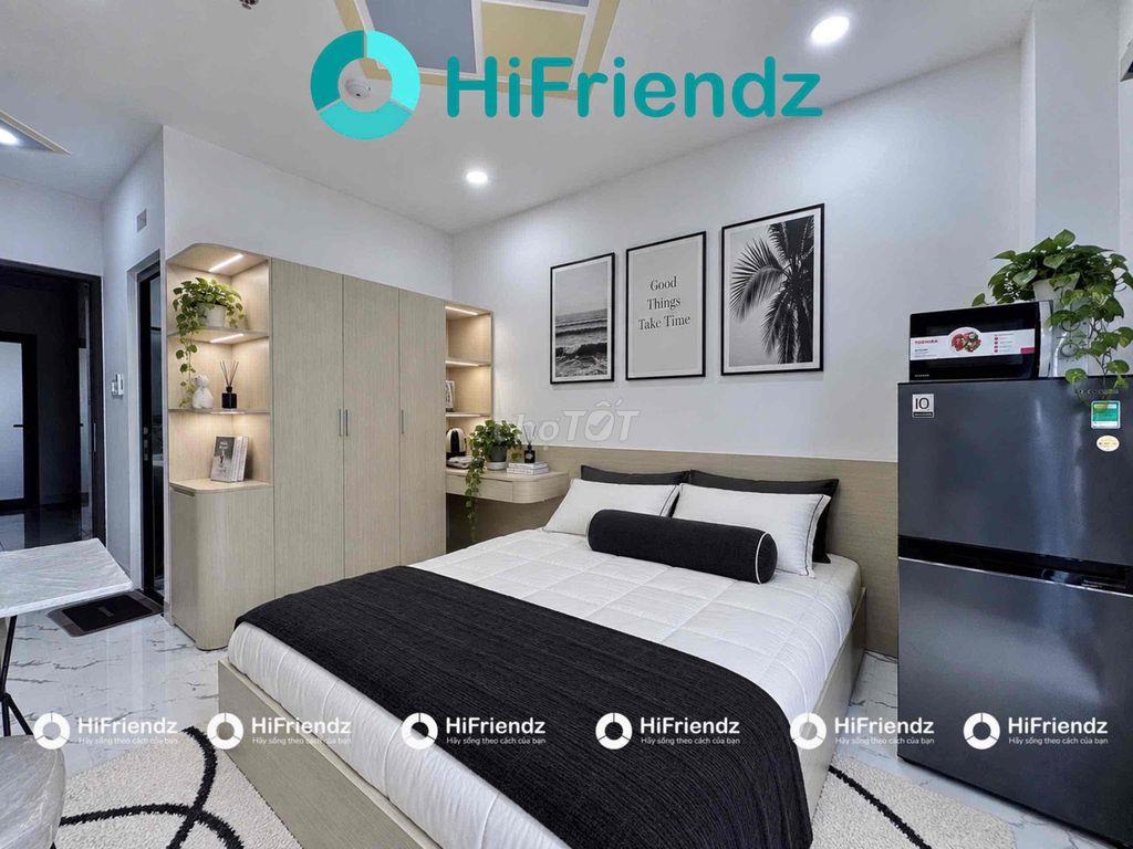 Studio ban công full nội thất mới 100%