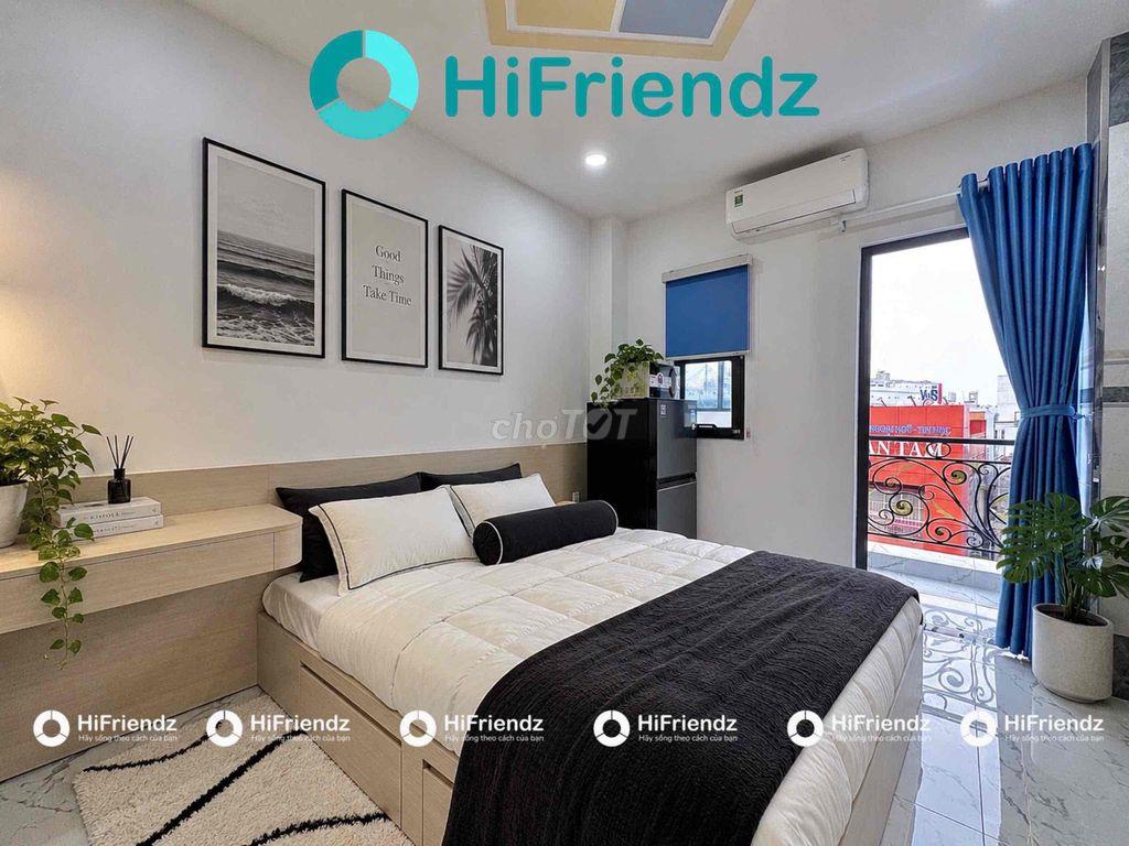 Studio ban công full nội thất mới 100%