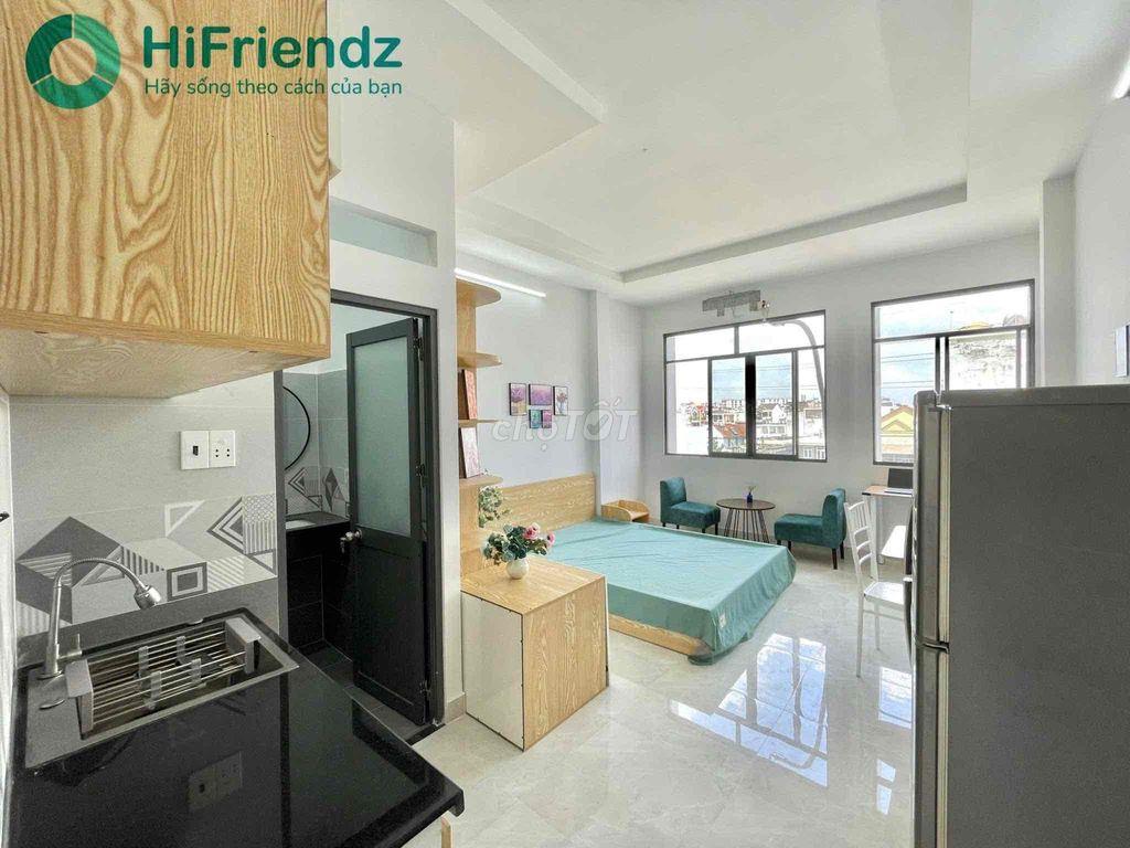 studio cửa sổ siêu thoáng