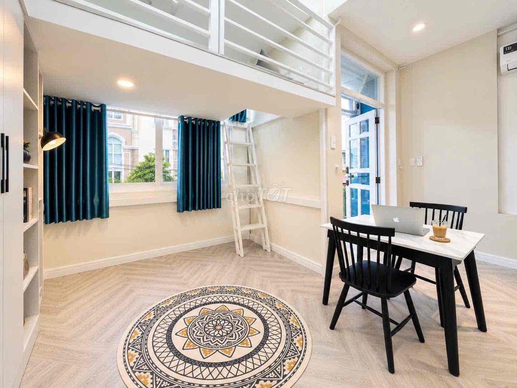 Duplex ban công siêu rộng thoáng ở được 3-4ng