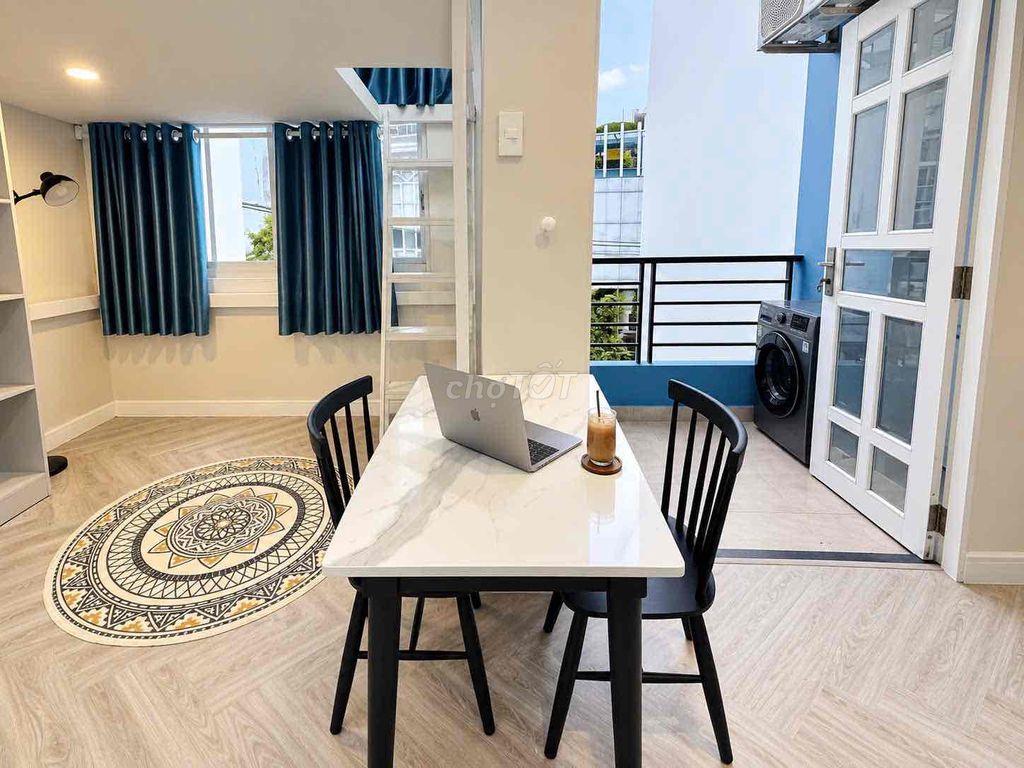 Duplex ban công siêu rộng thoáng ở được 3-4ng