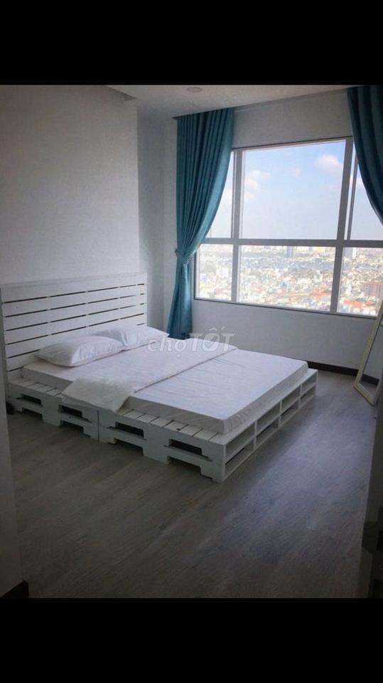 Cho thuê căn hộ Lucky palace Quận 6,  Dt : 80 m2, 2PN, : 15.5 tr/th 