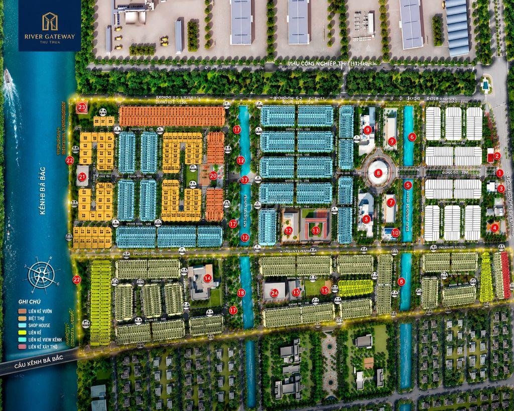 River Gateway TTHC Thủ Thừa, Sổ Hồng Trao Tay, Giá Chỉ Từ 14 Tr/m2