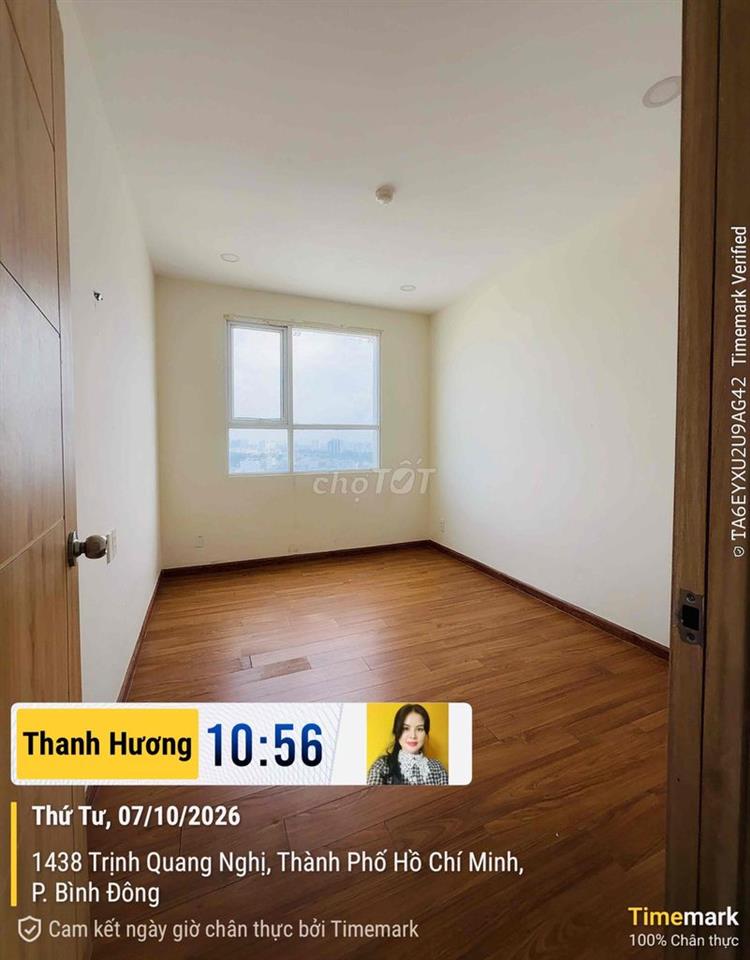 Căn góc 3PN có máy lạnh, Rèm. Giá thuê 8,5 triệu. Trống sẵn!