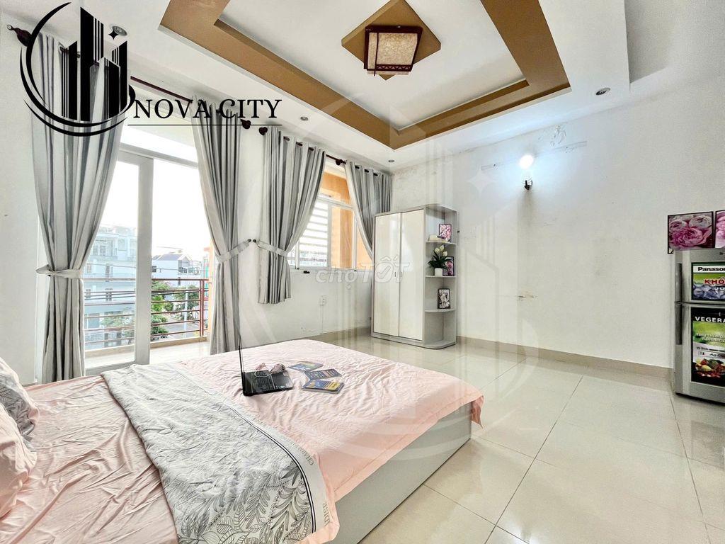 Cho thuê căn hộ ban công full nội thất - Đường Phạm Hùng 