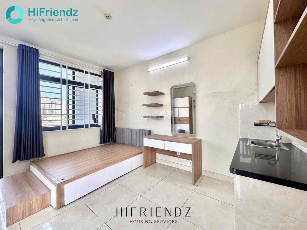 STUDIO BAN CÔNG ĐẸP KENGG GẦN ĐH VĂN HIẾN, UEH , SÁT BÊN BẾN XE Q8