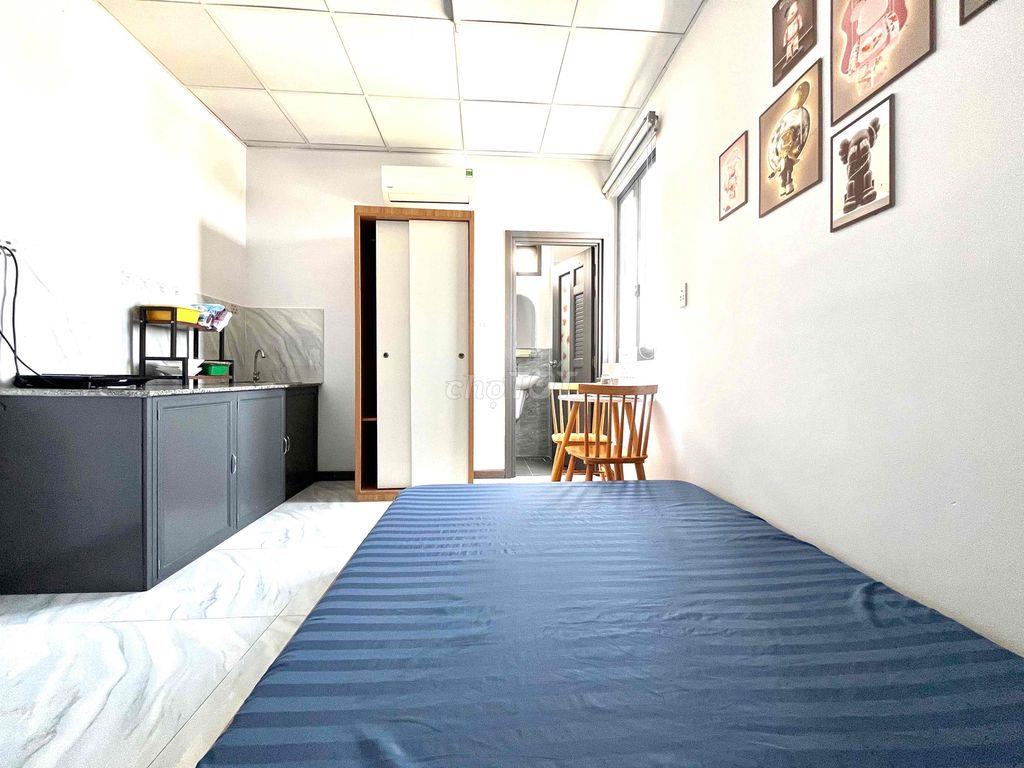 🏡STUDIO SÁT BÊN UEH, VHU THANG MÁY, HẦM XE BẢO VỆ ĐỦ TIỆN NGHI