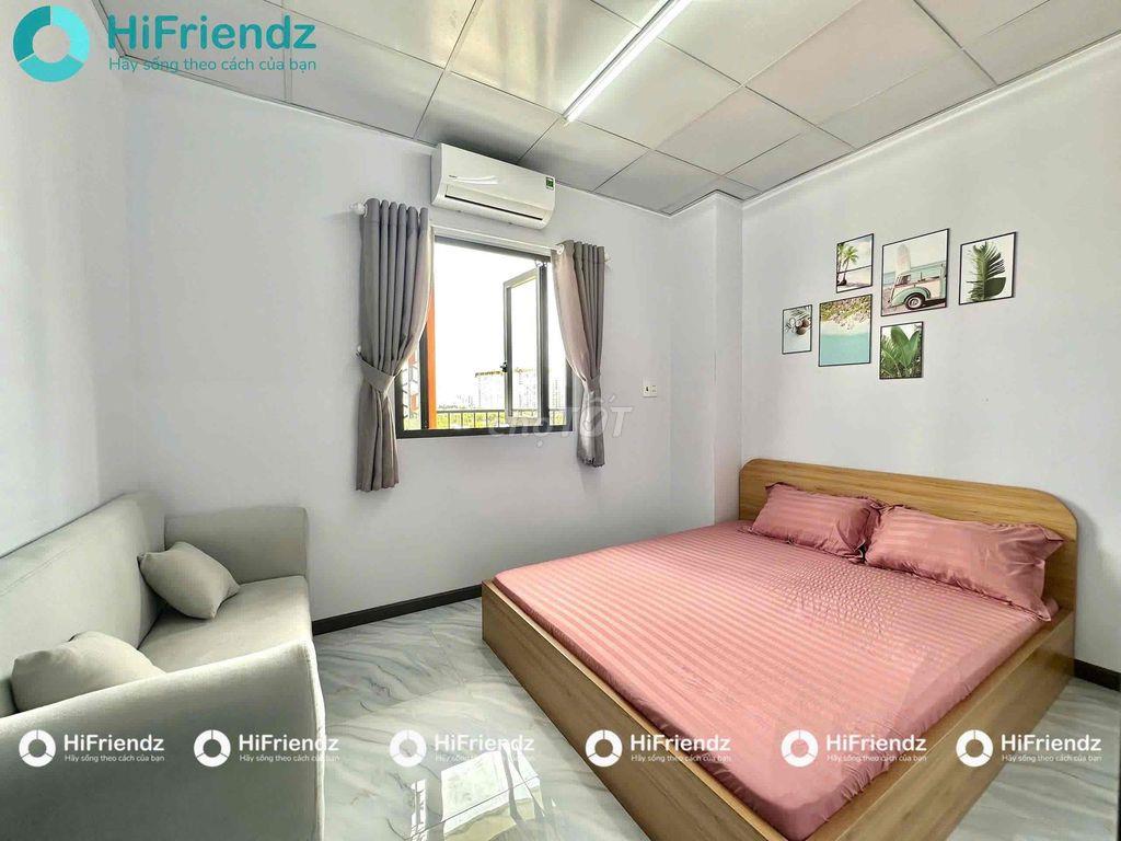 1PN TÁCH BẾP / STUDIO FULL NT GẦN BẾN XE Q8 THANG MÁY HẦM XE