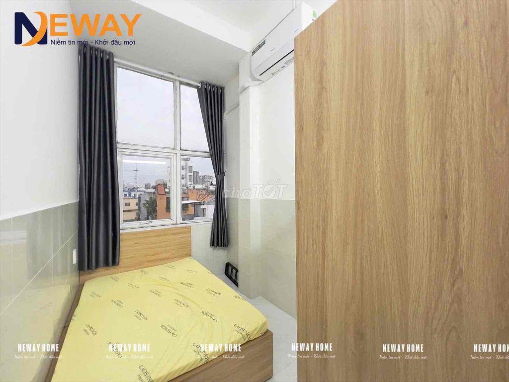 2PN CỬA SỔ - THANG MÁY- FULL NỘI THẤT