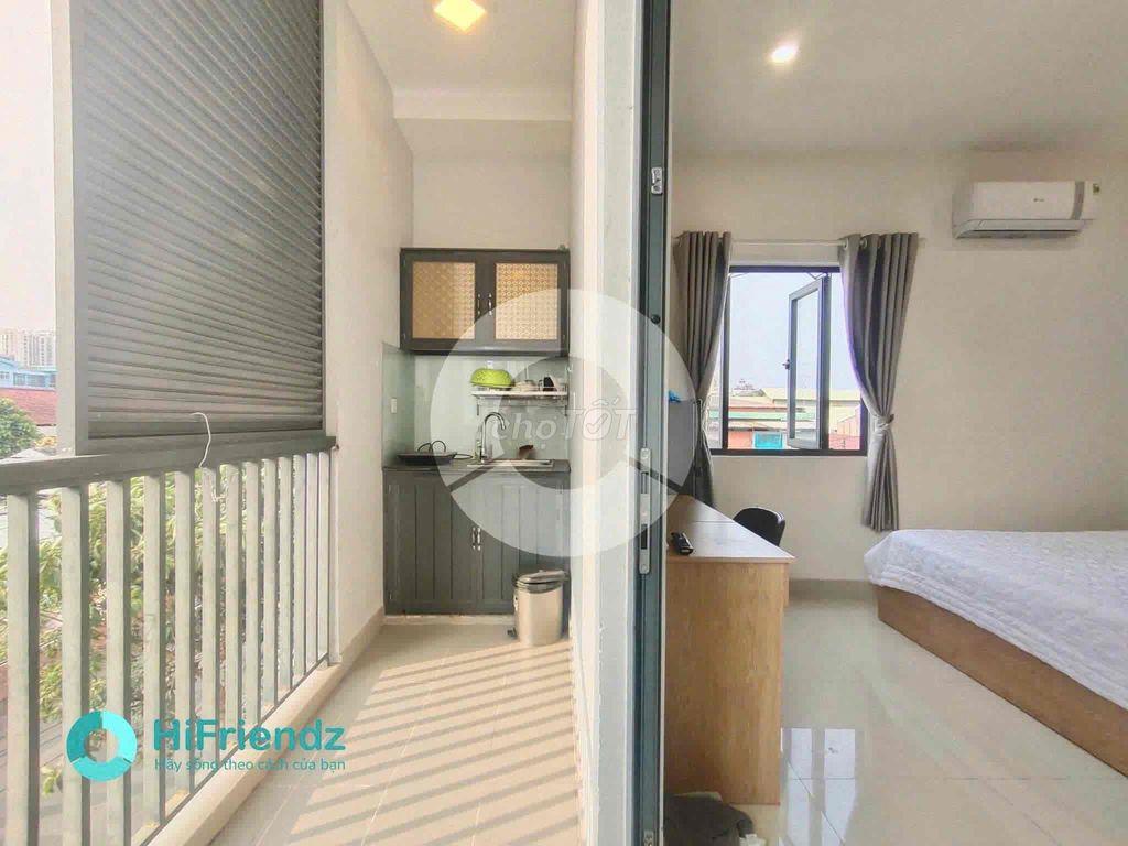 1PN TÁCH BẾP BAN CÔNG – FULL NỘI THẤT / SÁT QUẬN 5