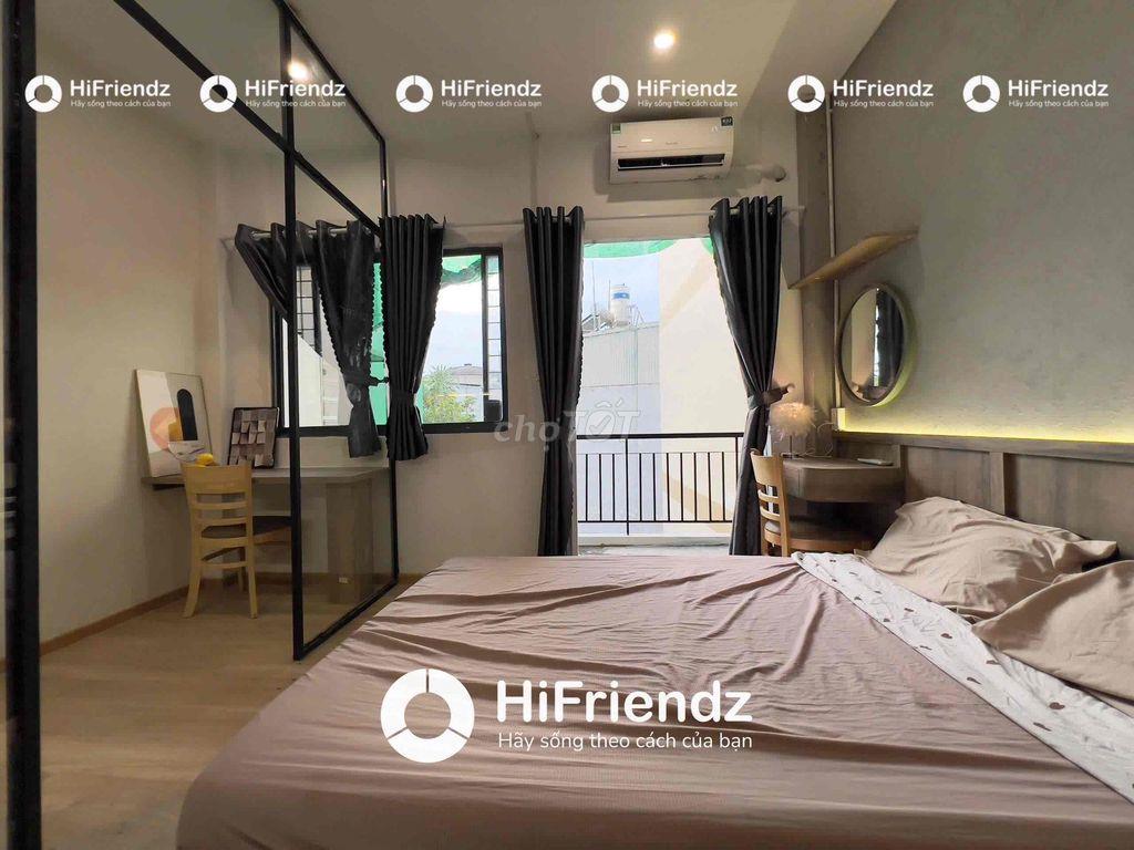 1PN TÁCH BẾP BAN CÔNG / STUDIO FULL NT – GẦN QUẬN 5