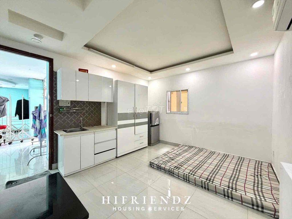 STUDIO FULL NỘI THẤT – DƯƠNG BÁ TRẠC THANG MÁY HẦM XE