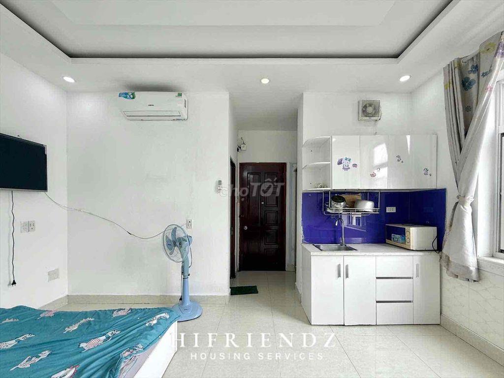 STUDIO FULL NỘI THẤT – DƯƠNG BÁ TRẠC THANG MÁY HẦM XE