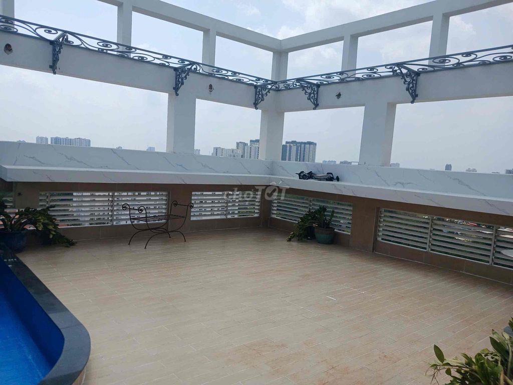 Cho thuê  penthouse nhà mới