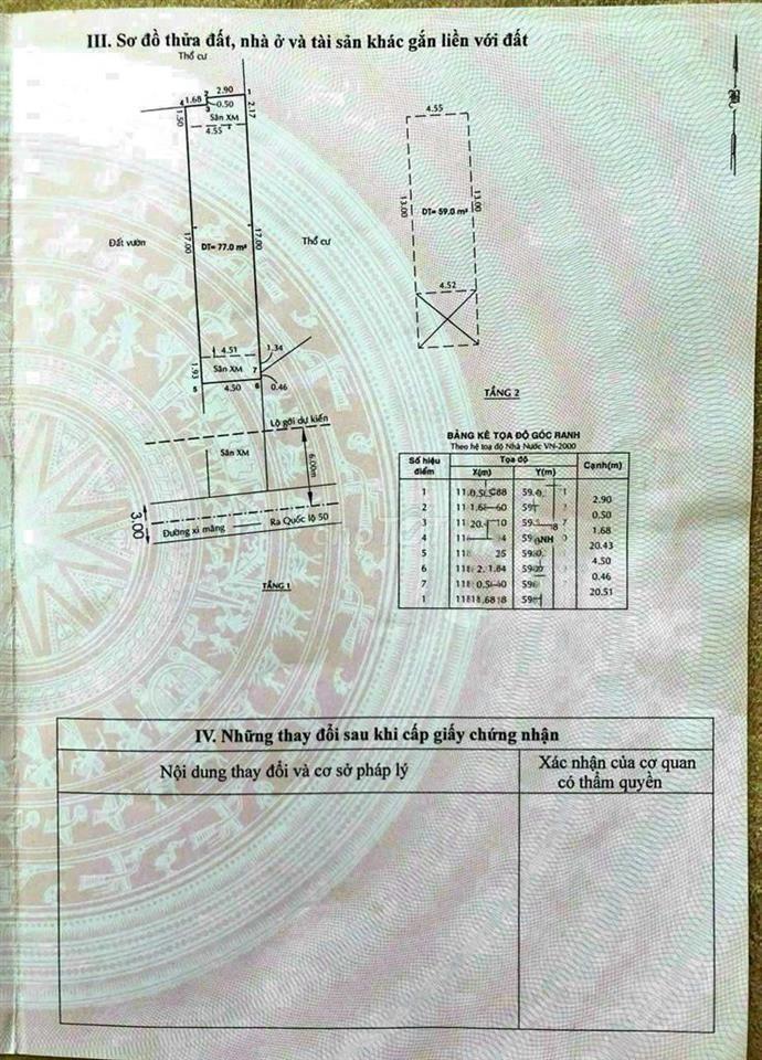 bán nhà hẽm xe hơi sổ riêng xã phong phú gần chợ phú lạc ql50
