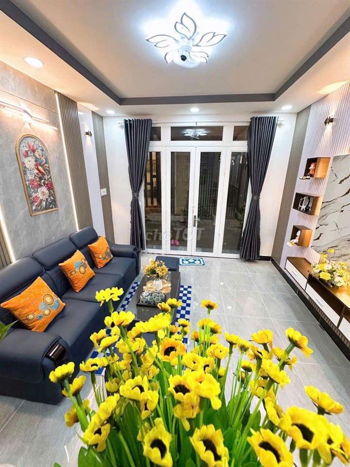 bán nhà 2 lầu tân kim sổ hồng đường tân phước