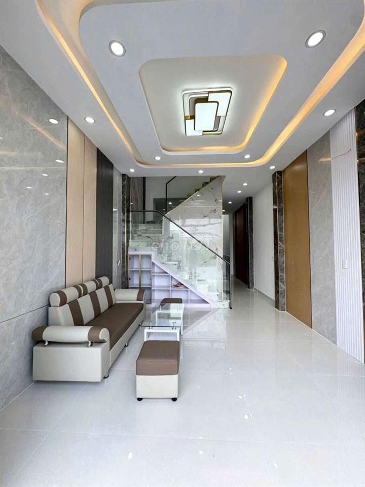 bán nhà lầu hẻm  xe hơi sổ hồng riêng xã Tân Kim Cần Giuộc 
