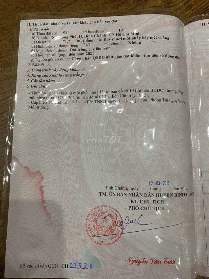 bán nhà sổ đỏ riêng xã Phong Phú hẻm xe tải gần Nguyễn Văn Linh
