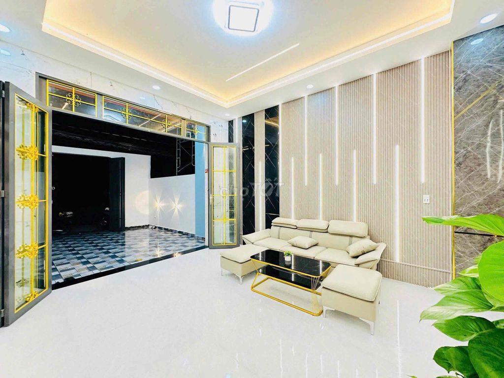 NHÀ MỚI 1 LẦU SỔ RIÊNG 105m2  GẦN CHỢ BÌNH CHÁNH SÁT ĐINH ĐỨC THIỆN