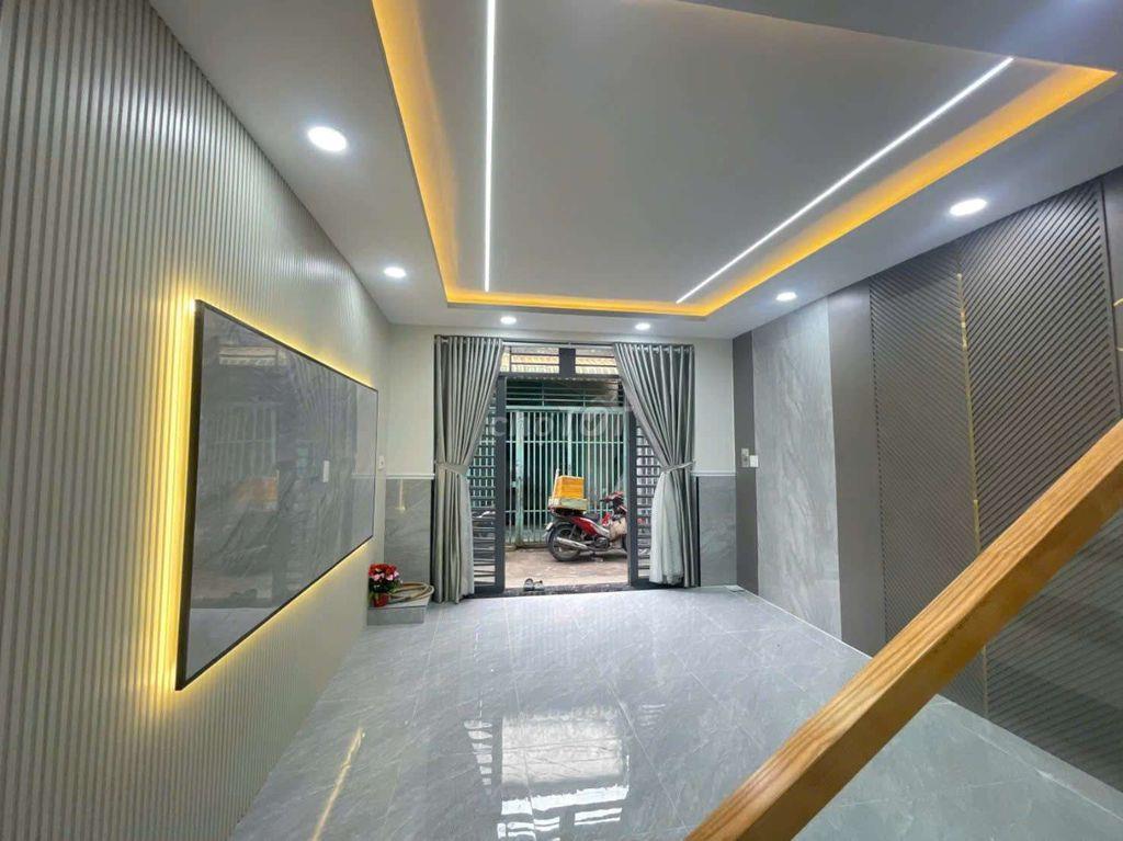BÁN NHÀ ĐẸP 4M*10M 1T+LẦU SUỐT 2PN 2W PHÒNG KHÁCH RỘNG