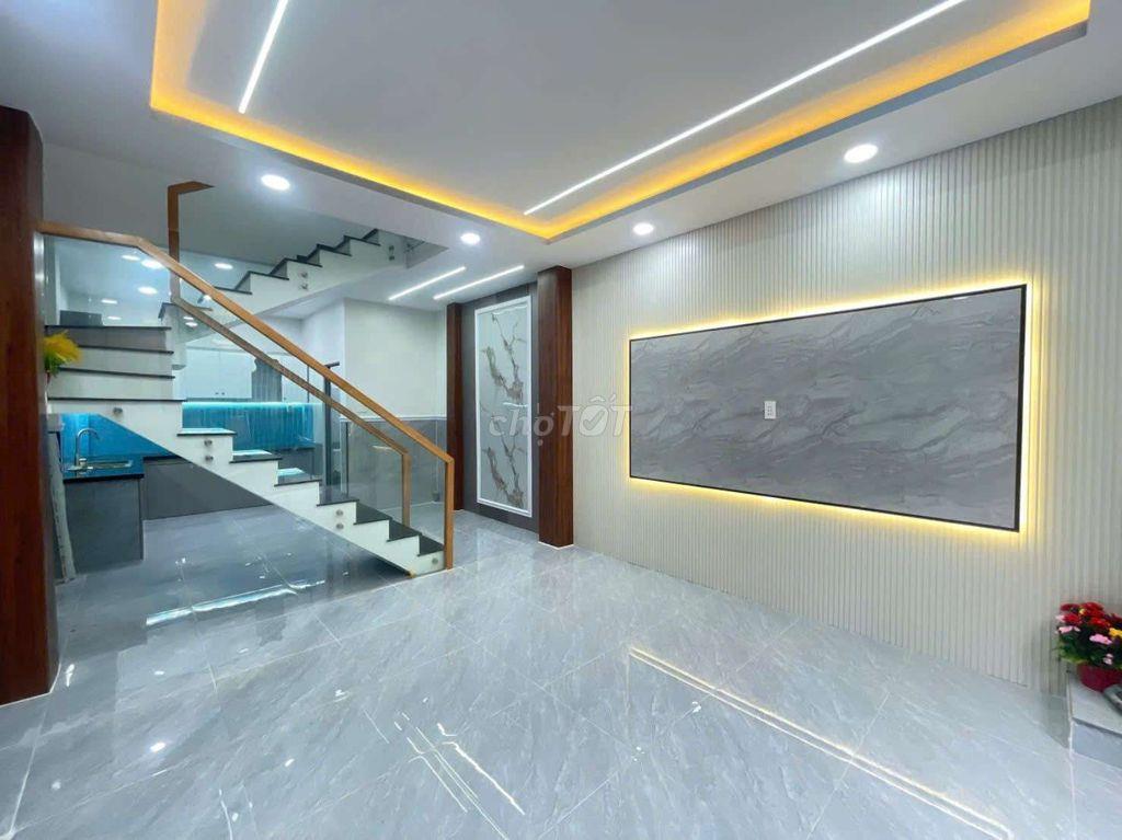 BÁN NHÀ ĐẸP 4M*10M 1T+LẦU SUỐT 2PN 2W PHÒNG KHÁCH RỘNG