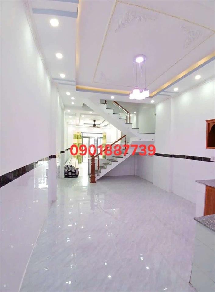 BÁN NHÀ HẺM THÔNG 1/ NGẮN L ẤP 2/6 DT 4M X 17M 1 LẦU SUỐT 3PN 2W