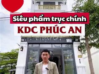 Bán Nhà Phố KDC Phúc An 1 Trệt 2 Lầu - Giá 9.5 Tỷ