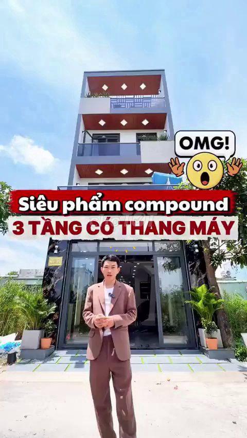 Bán Nhà Phố 3 Tầng Có Thang Máy 5x17m - Giá 10.6 Tỷ