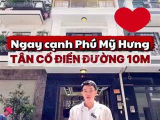 Nhà Phố Tân Cổ Điển Phú Mỹ Hưng 4.2x12.5m - 10.5 Tỷ