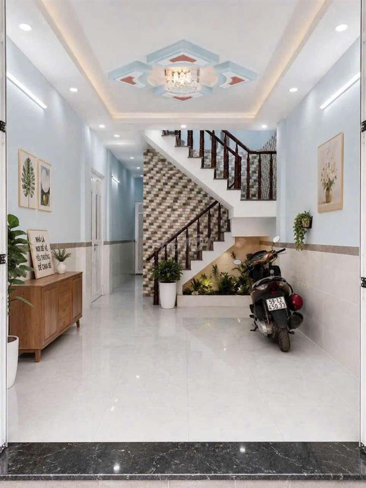 Nhà 56m².2 Lầu. gần Võ văn vân vĩnh lộc B Hẻm xe tải. 3,85ty tl