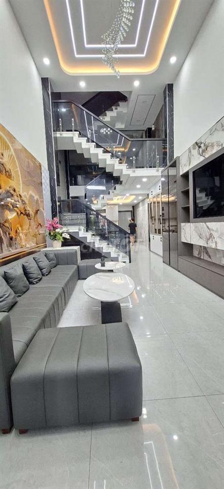 Cho thuê N Mới full nội thất. 4×22m.1 trệt- 1 lững 3 Lầu .Liên Khu 45
