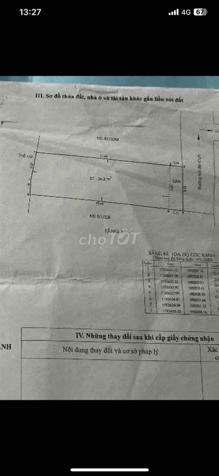 Đường Liên Ấp 123, dt 40m2, shr sát bên P.Bình Tân