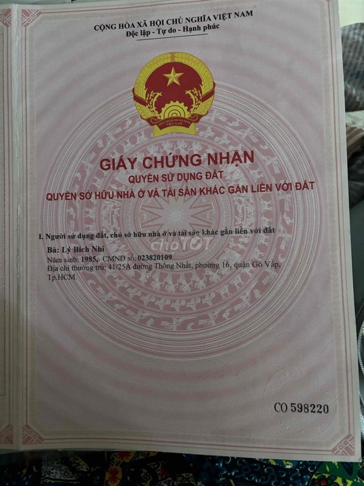 CHÍNH CHỦ BÁN NHÀ MỚI XÂY BÌNH CHÁNH