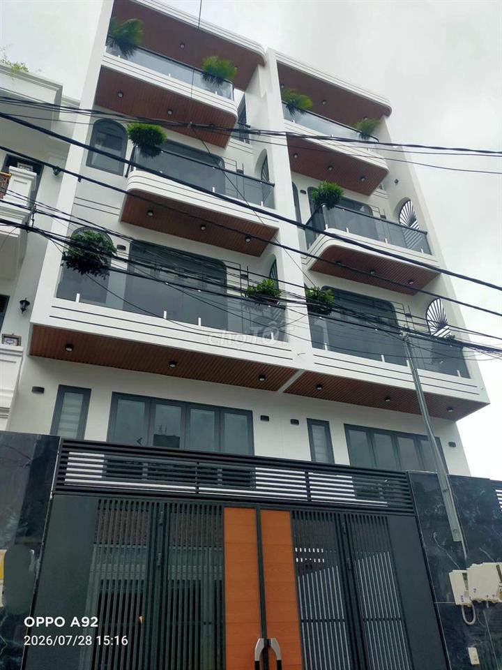 NHÀ MỚI NGAY ĐƯỜNG SỐ 4 BÌNH HƯNG HÒA BÌNH TÂN KẾ AEON TÂN PHÚ 84 5T