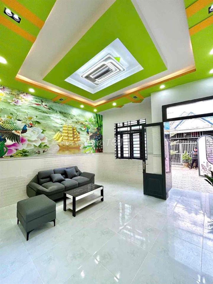 🔥 NHÀ CẤP 4 ĐẸP – GIÁ  1 TỶ 650-DỌN VÀO Ở NGAY -SHR - TẶNG NỘI THẤT
