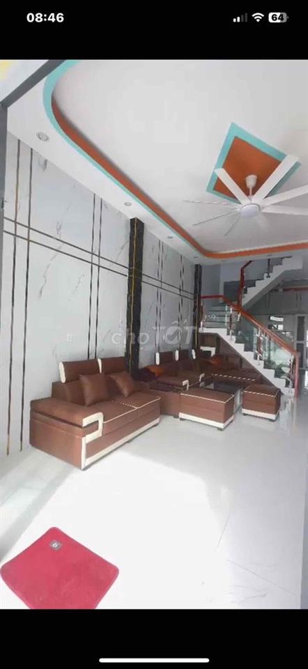 🏡 Bán đất có nhà 103m² Long Khê, Cần Đước – Ngang 4m dài 25,2m