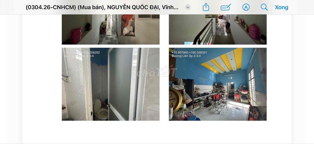 Cần tiền bán gấp nhà mặt tiền Lê Thị Ngay , Bình Chánh